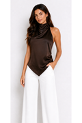 Top Halter Satinado