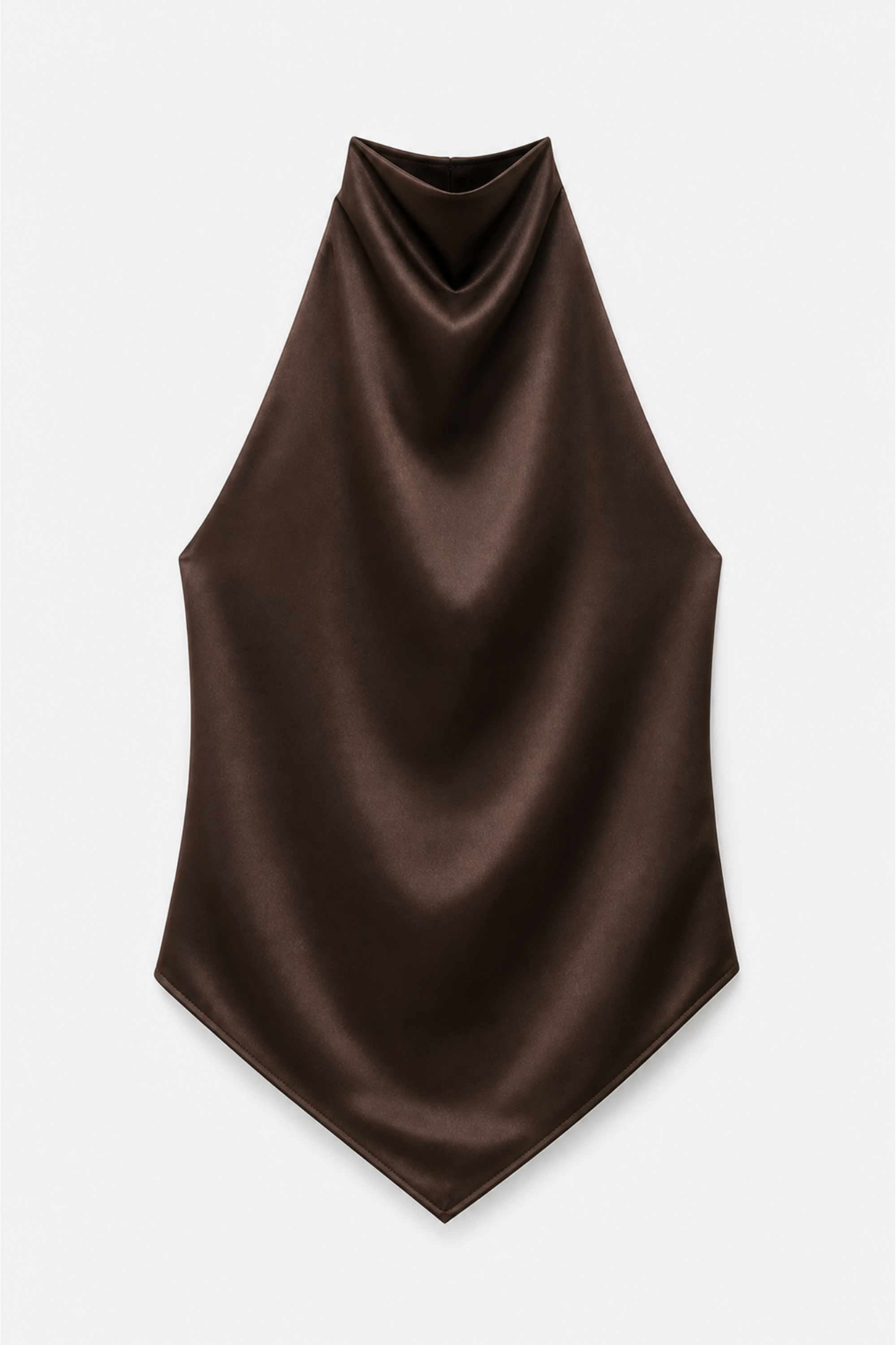 Top Halter Satinado